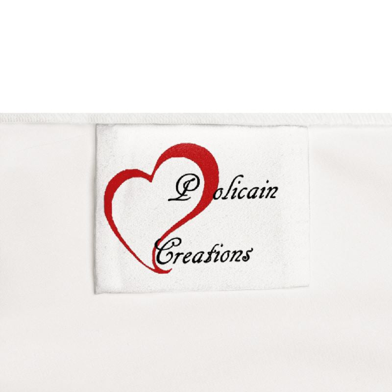 Line Art Simple Flowers Wrap Dress