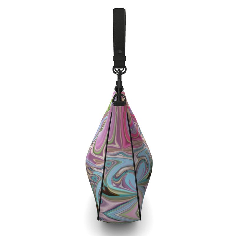 60s Time Travel Curve Hobo Bag