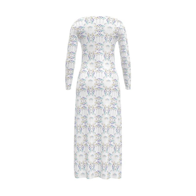 Line Art Simple Flowers Cardigan