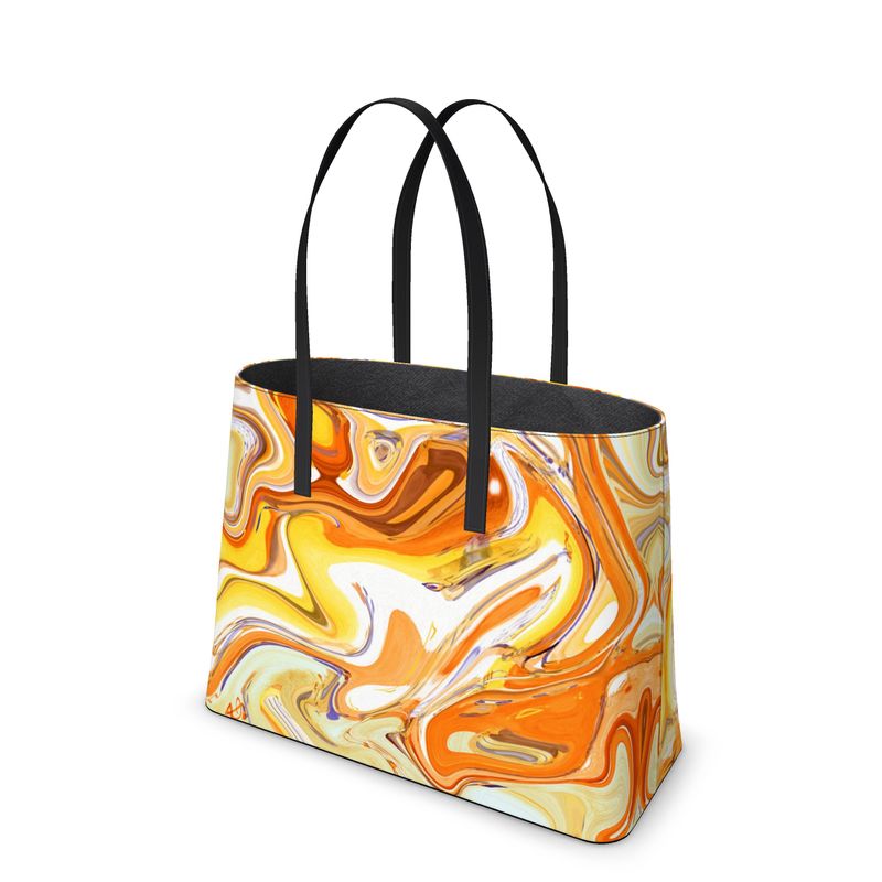 Coffee and Caramel Kika Tote