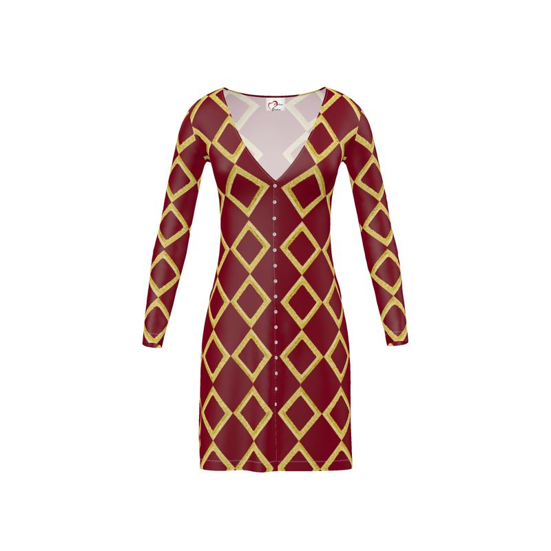 Dress Me Up Ladies Cardigan / Button Dress