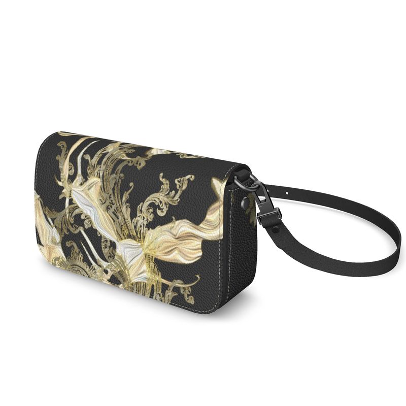 Golden Threads Flap Over Box Bag