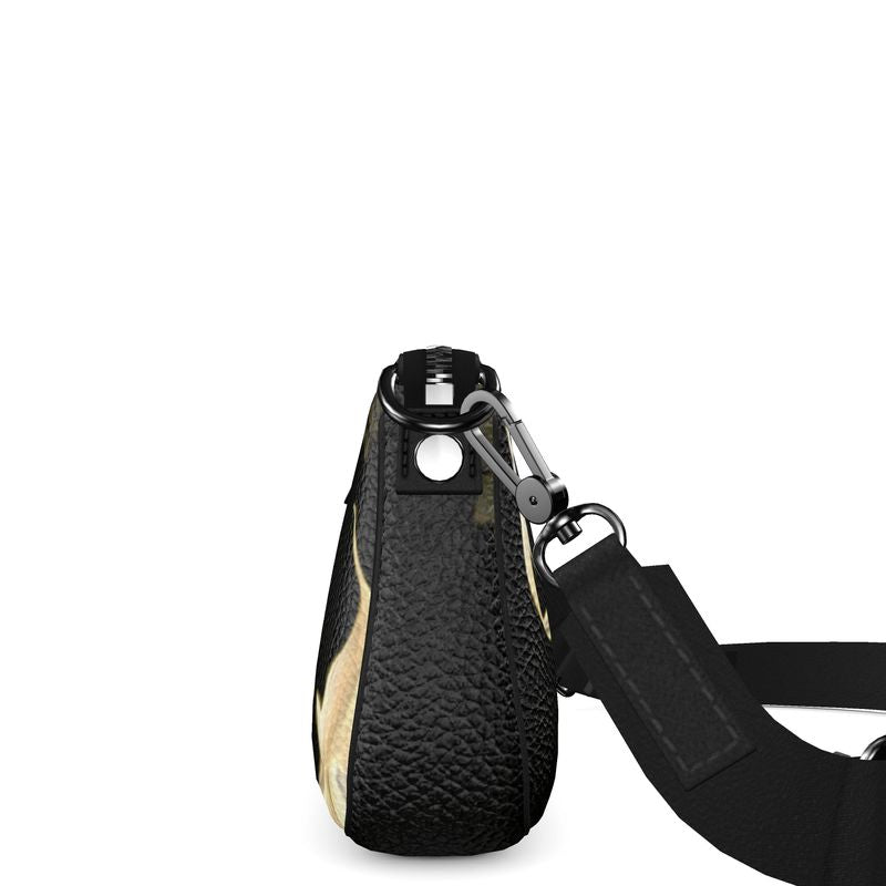 Golden Threads Baguette Bag