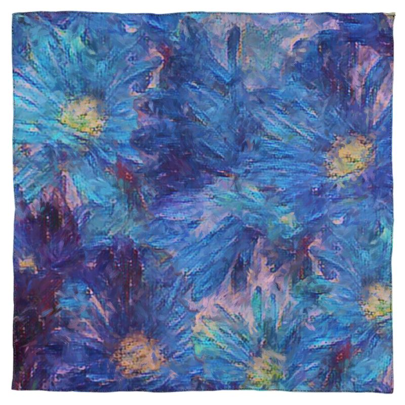 Beautiful Blues Scarf Wrap or Shawl