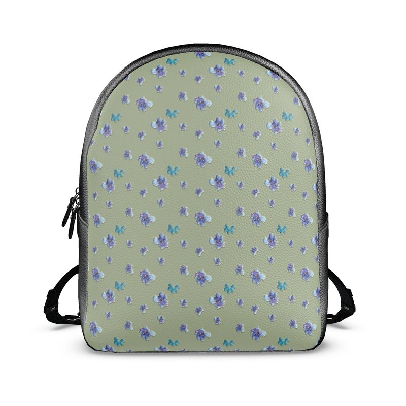 A Bit of Purple Colville Leather Backpack