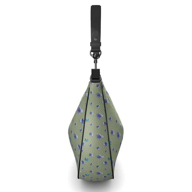 A Bit of Purple Curve Hobo Bag