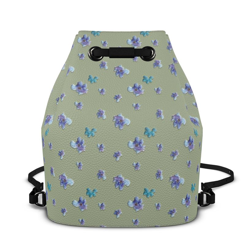 A Bit of Purple Bucket Backpack