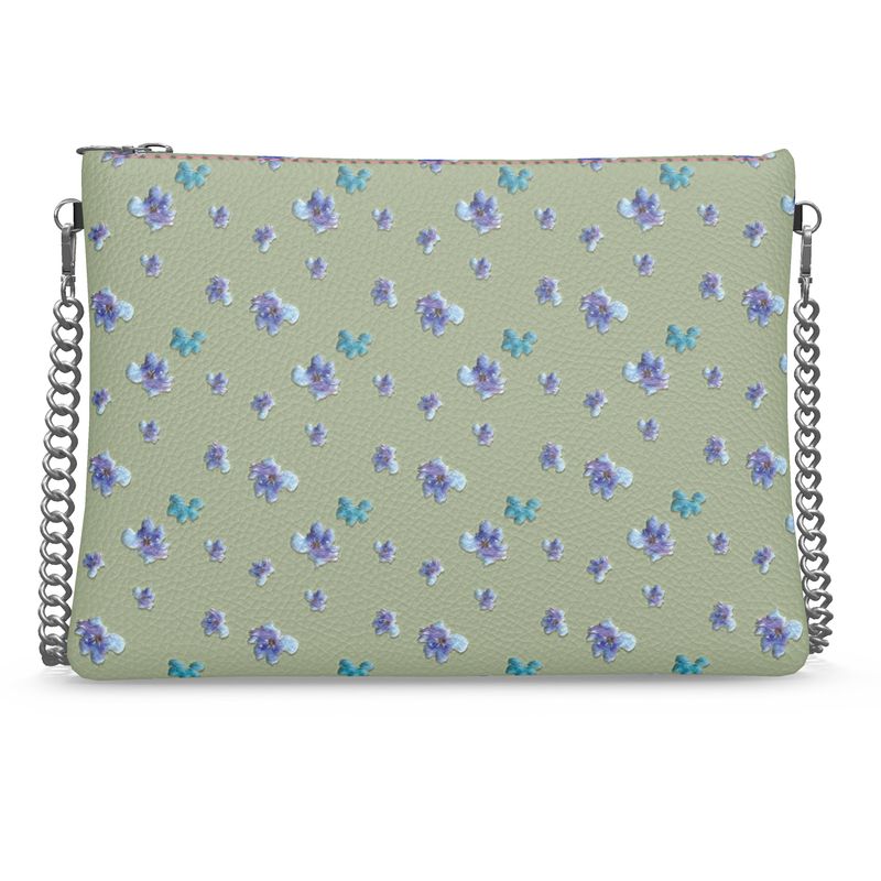 A Bit of Purple Crossbody Bag With Detachable Chain