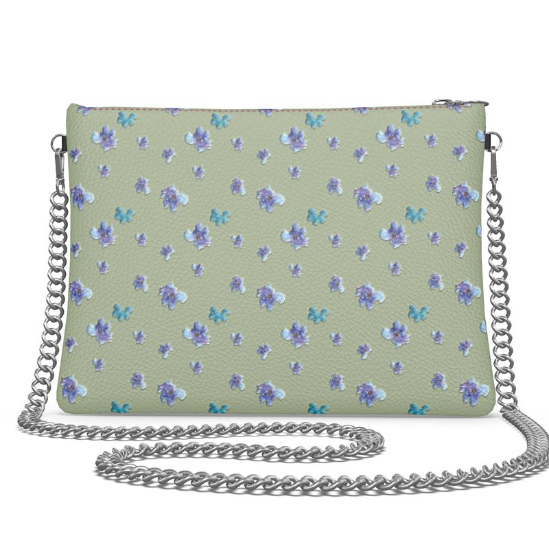 A Bit of Purple Crossbody Bag With Detachable Chain