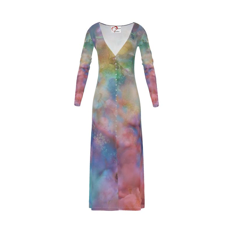 Sweetness Ladies Long Cardigan / Button Dress