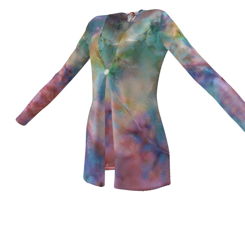 Sweetness Design Short Ladies Cardigan With Pockets