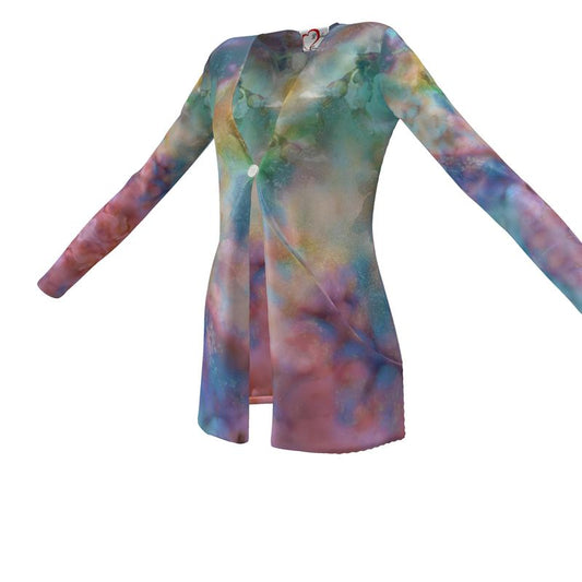 Sweetness Design Short Ladies Cardigan With Pockets