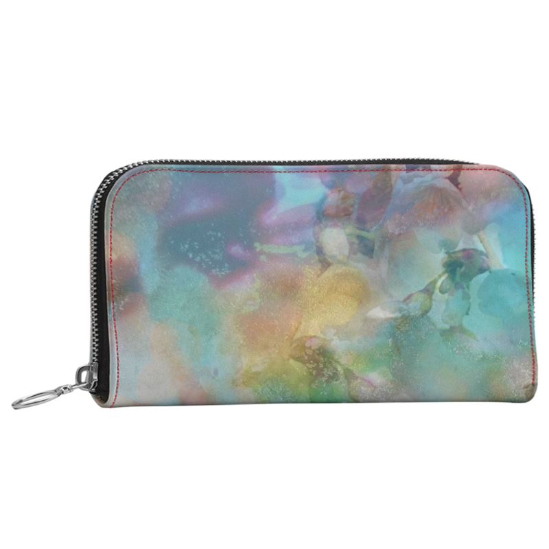 Sweetness Leather Zip Wallet / Purse