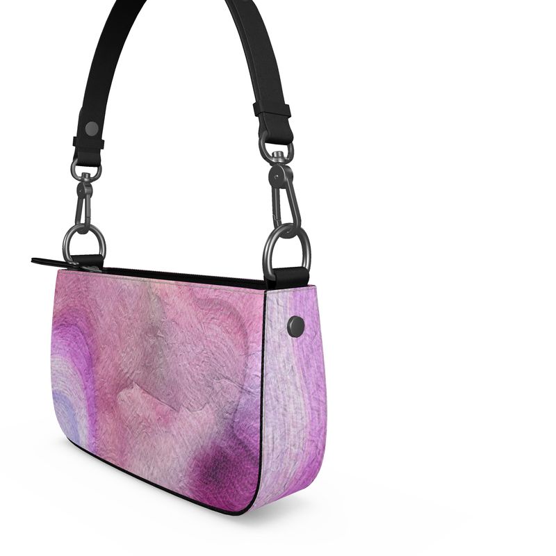 Peaceful Pinks Zip Box Bag