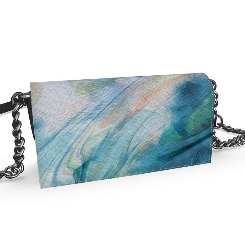Peaceful Teals 'Kenway' Evening Bag