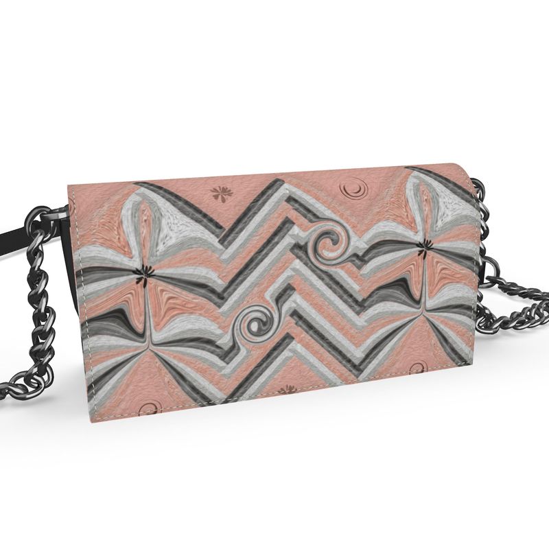 Herringbone with a Twist 'Kenway' Evening Bag