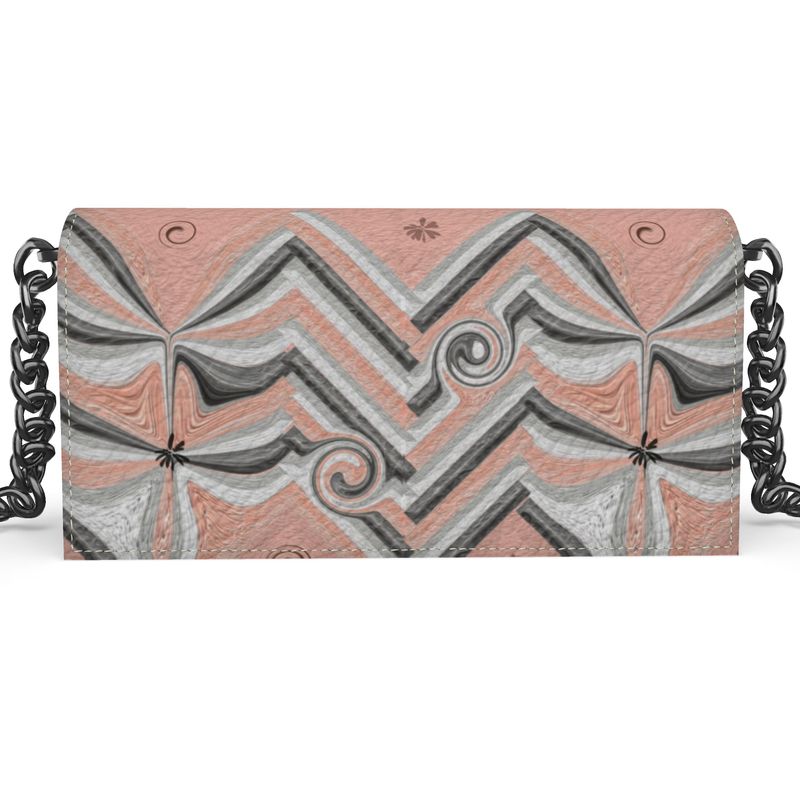 Herringbone with a Twist 'Kenway' Evening Bag