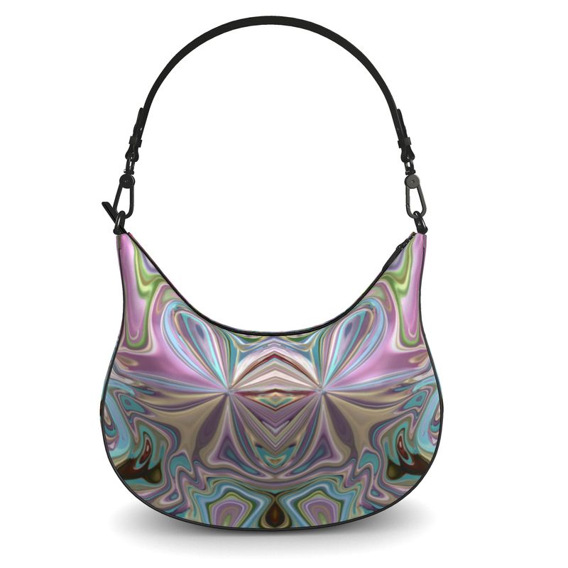 60s Time Travel Curve Hobo Bag