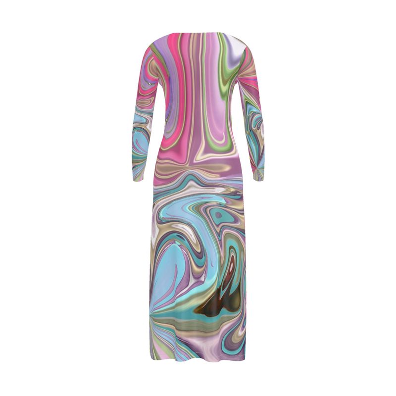 60s Time Travel Ladies Cardigan / Button Dress