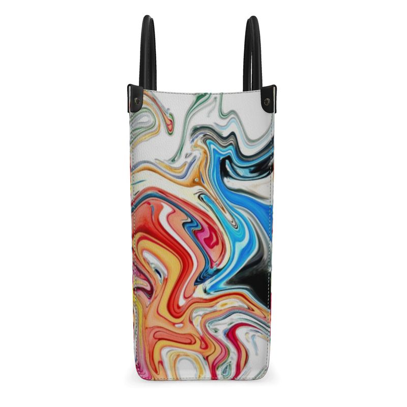 The Party Leather Shopper Bag