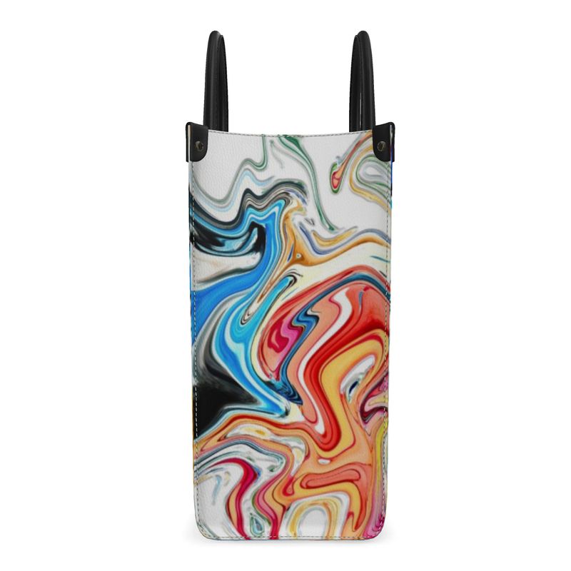 The Party Leather Shopper Bag