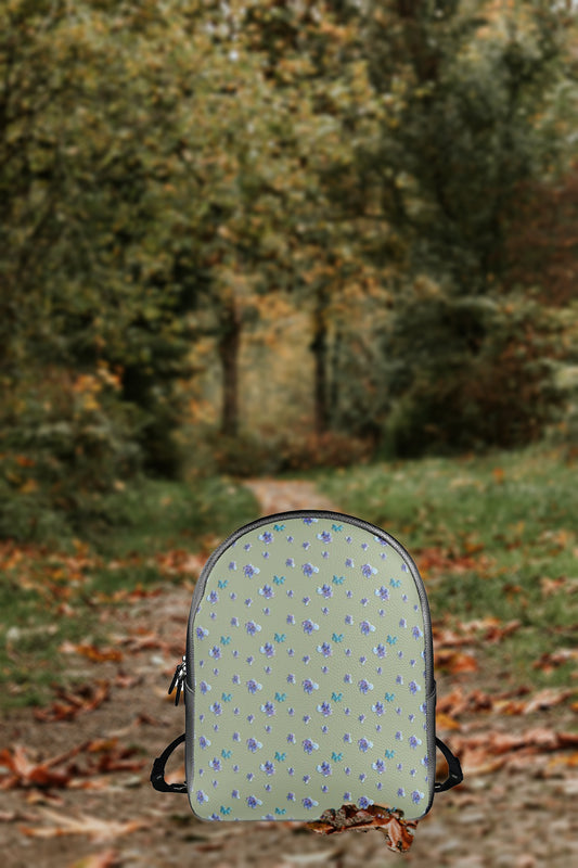 A Bit of Purple Colville Leather Backpack