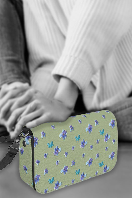 A Bit of Purple Flap Over Box Bag