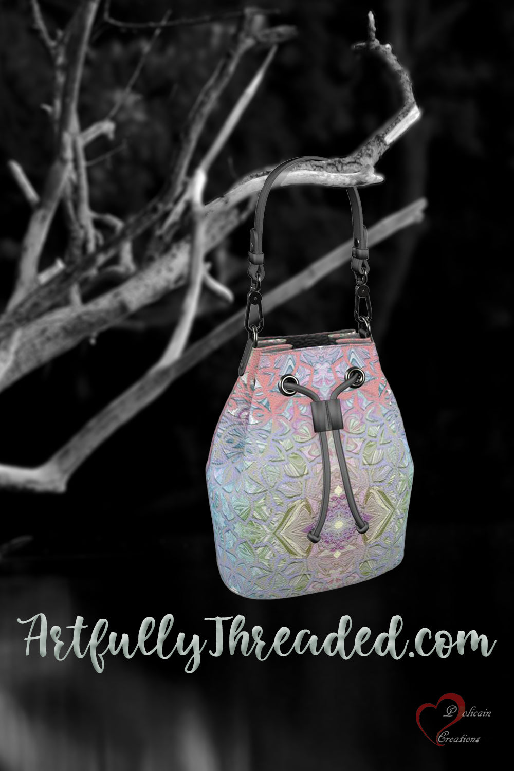 Pretty in Pastels Bucket Bag