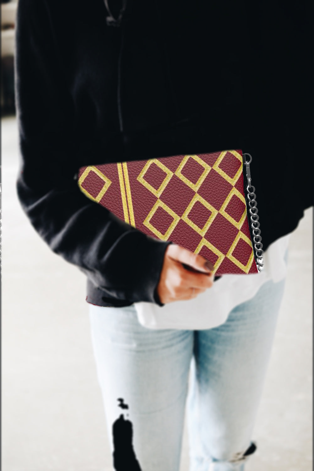 Dress Me Up Crossbody Bag With Chain