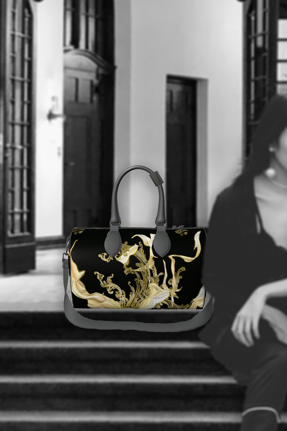Golden Threads Duffel  Bag