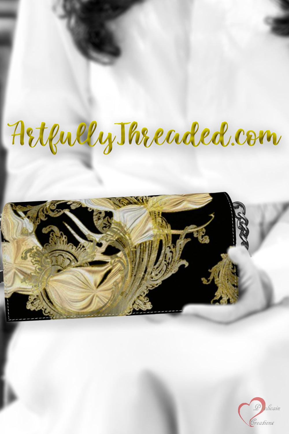 Golden Threads 'Kenway' Evening Bag