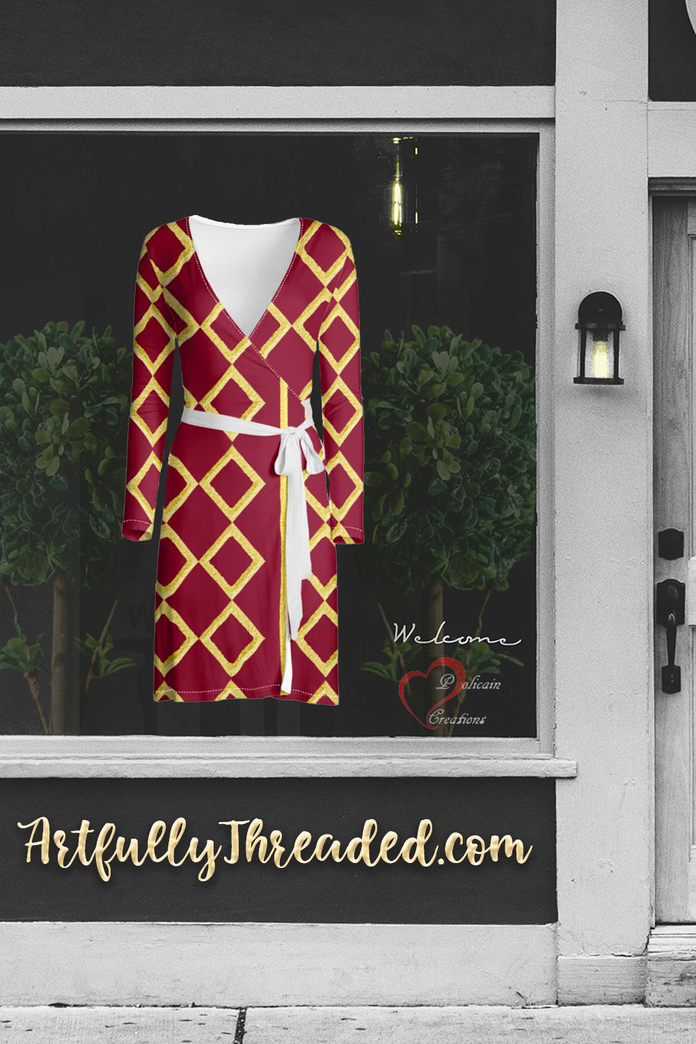 Dress Me Up Wrap Dress